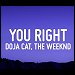 Doja Cat featuring The Weeknd - "You Right" (Single)
