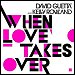 David Guetta featuring Kelly Rowland - "When Love Takes Over" (Single)