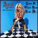 Avril Lavigne featuring blackbear - "Love It When You Hate Me" (Single)