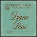 Diana Ross - "Remember Me" (Single)
